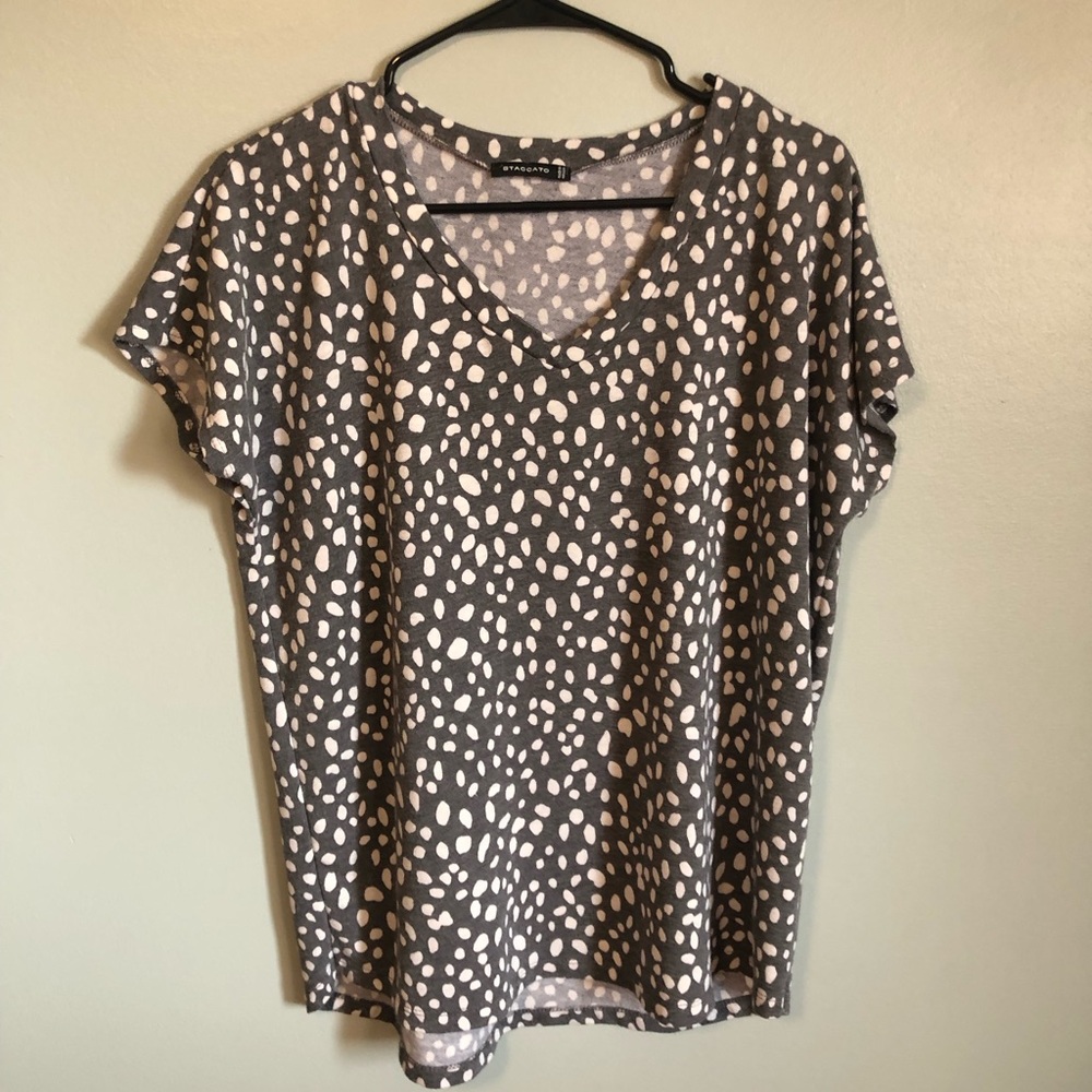 Polka dot summer blouse / shirt